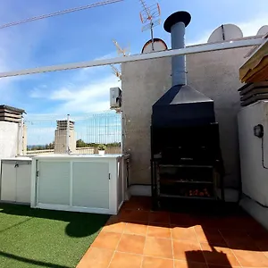  Apartamento Barbacoa + Vistas Al Mar + Playa + Piscina.